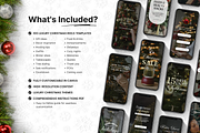 100 Luxury Christmas Reels Templates, a Social Media Template by DigiPax (Thumbnail 2 of 10)