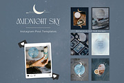 Midnight Sky Instagram Post Template, a Social Media Template by Hell Yeah Designs (Thumbnail 10 of 10)