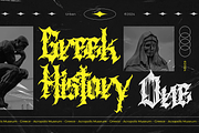 Dead Memories Death Metal Font, a Blackletter Font by Vampstudio (Thumbnail 9 of 12)
