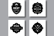 Vintage Logos And Badges Design, a Stationery Template by MightyDesign (Thumbnail 2 of 6)