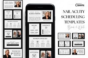 Nail Tech Acuity Scheduling • Canva