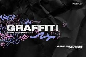 Graffiti Vector Pack - 106 Item