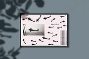 Ptera: All-in-One Poster Mockup Kit, a Print Template by Eugene Tantsurin (Thumbnail 13 of 15)