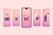 Phone Screen Mockup Set, an iPhone Mockup by ForgeDesign (Thumbnail 6 of 13)