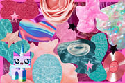 Barbiecore collage pack, an Object Graphic by TatianaBannikova (Thumbnail 3 of 9)
