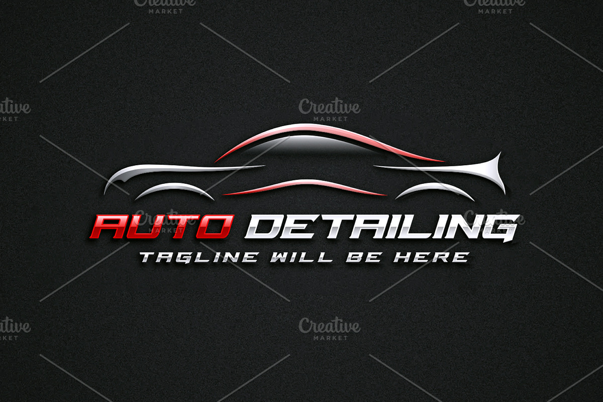 Auto Detailing Logo, Automotive Logo, a Branding & Logo Template by Nahid Hasan Nilim (Photo 3 of 7)