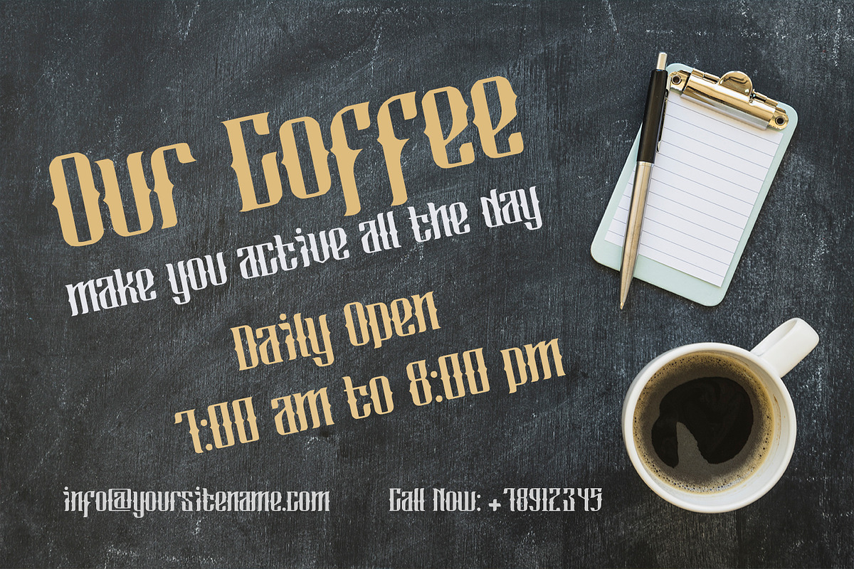 Premium Fonts Collection, a Font by OWPictures (Photo 3 of 5)