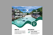 Tour And Travel Flyer Layout, a Flyer Template by MightyDesign (Thumbnail 4 of 8)