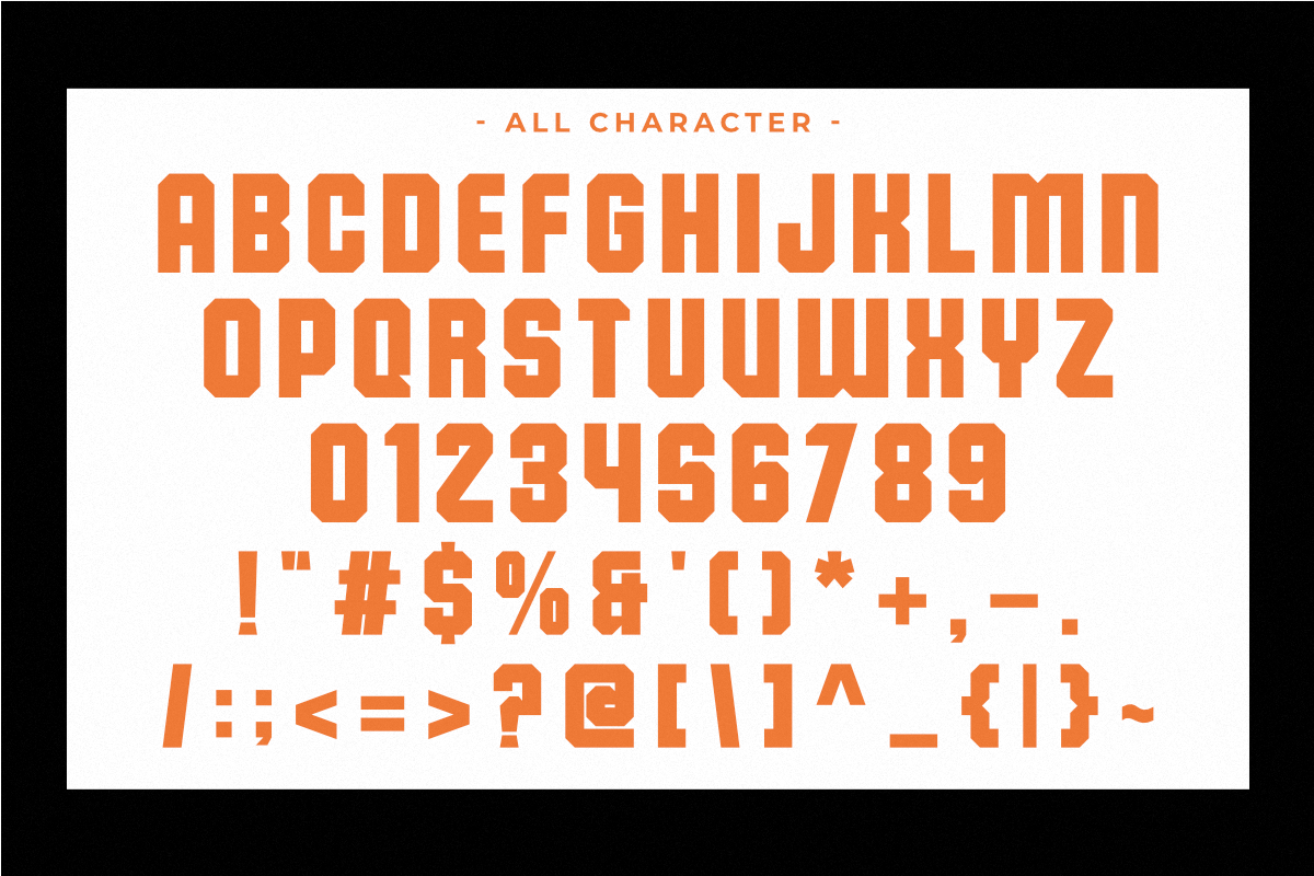 Seniors - College Athletic Sans, a Sans Serif Font by Pian45 Studio (Photo 7 of 8)