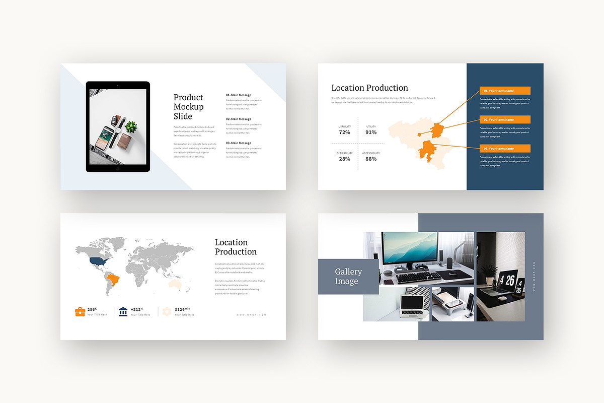 Mkot : Tech Products Google Slides, a Presentation Template by Punkl Camp (Photo 8 of 16)
