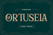 Ortusela Classic Typeface Font, a Serif Font by Storytype Studio (Thumbnail 1 of 15)