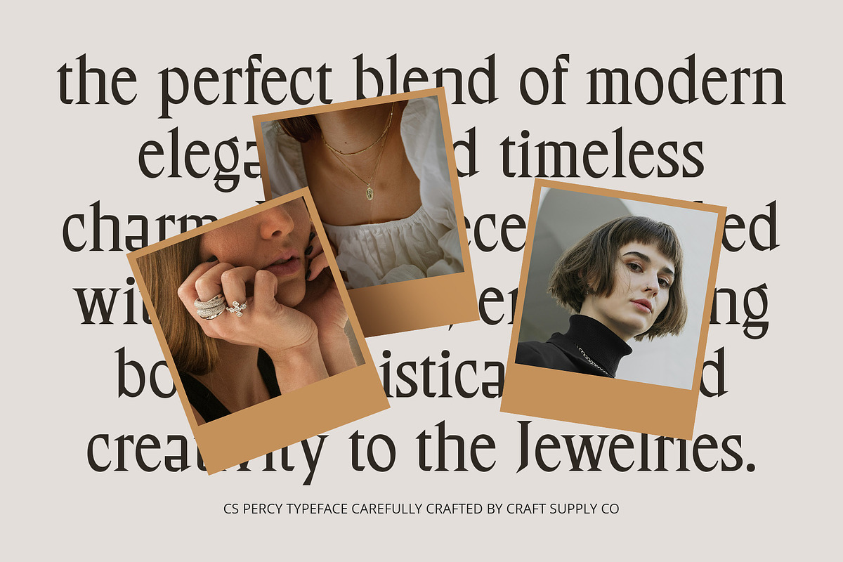 CS Percy – Serif Font, a Serif Font by Craft Supply Co. (Photo 5 of 8)