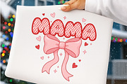 Coquette Valentine Mama Png, an Illustration by SinaCreation (Thumbnail 8 of 11)