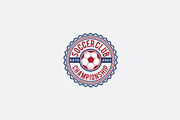 SOCCER BADGE & LABELS VOL1, a Branding & Logo Template by shazi (Thumbnail 13 of 18)