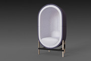 Capsule chair sofa, a 3D by NojskaAksjon (Thumbnail 1 of 23)