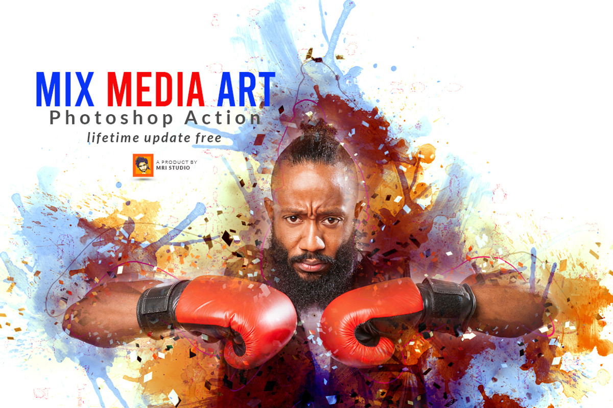 Mix Media Art PS Action
