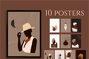 Collection of abstract women, black, a Work Illustration by Yana_mide (Thumbnail 4 of 7)