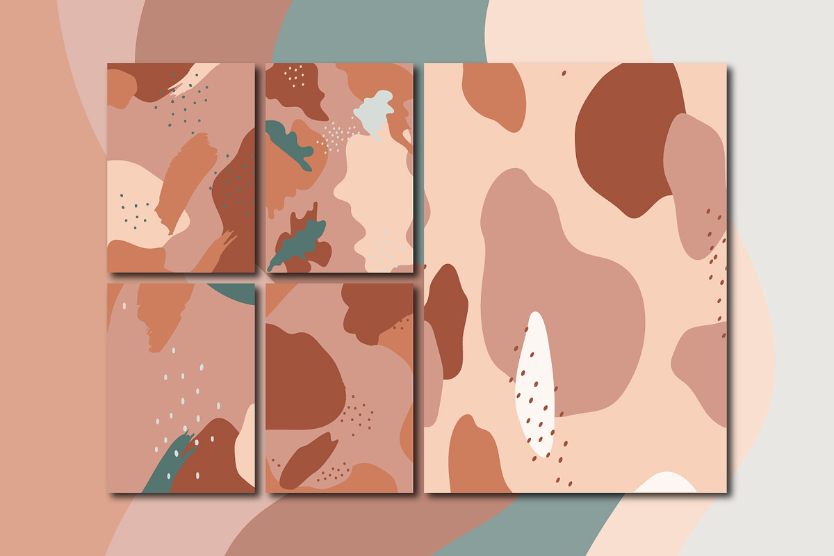 Terracotta Abstract Textures, a Texture Graphic by BAGIRA | Studio (Photo 5 of 6)