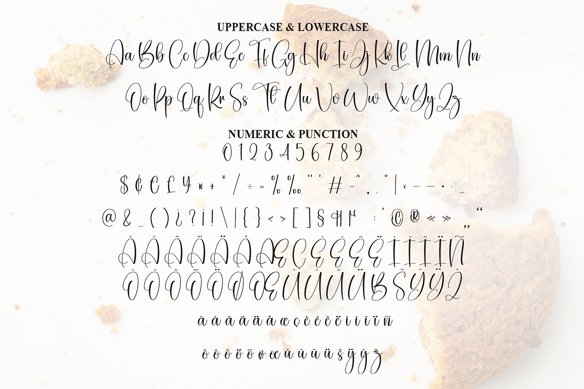 Messybun | Script Font, a Handwritten Font by Scratchones (Photo 7 of 9)