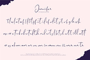 Jennifer Signature Fonts [+Logo], a Script Font by Good Java Studio (Thumbnail 10 of 12)