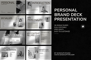 Personal Brand Deck - Google Slides