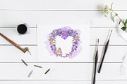 Hand-Painted Watercolor Floral, a Decorative Illustration by venus_canvas (Thumbnail 4 of 5)