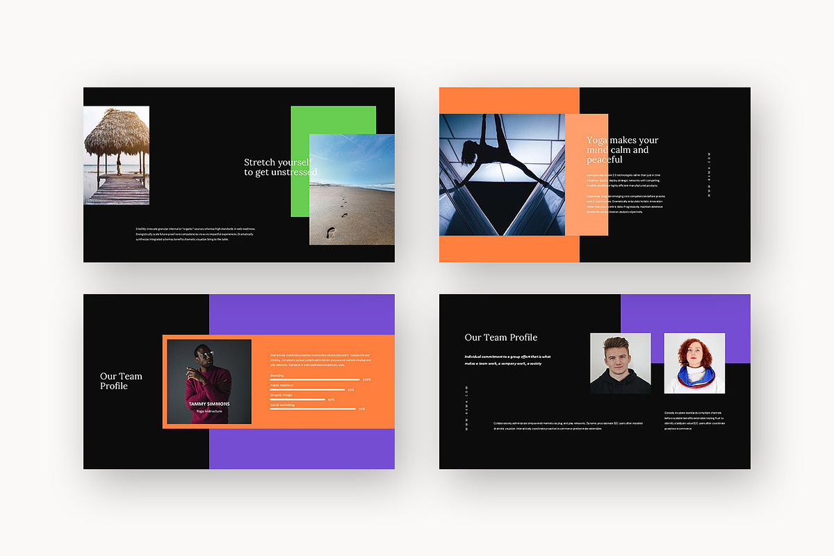 Bema : Fitness Trainer Google Slides, a Presentation Template by Punkl Camp (Photo 11 of 16)