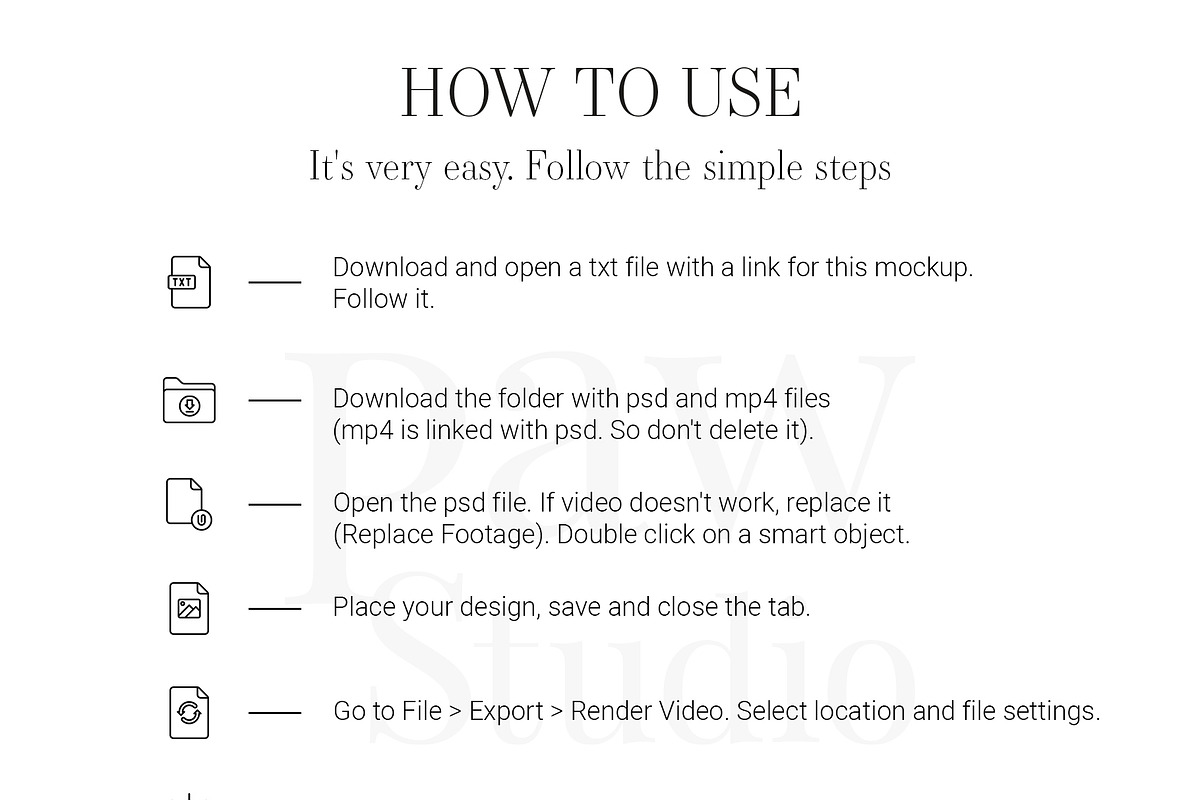 Video Photo 3 Frames Mockup 3x4 vff, an Advertising Mockup by PawMockups (Photo 9 of 11)
