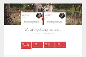 Geeklove - A Wedding WordPress Theme