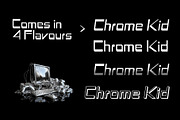 ChromeKid - Futuristic Y2K Font, a Sans Serif Font by HipFonts (Thumbnail 2 of 8)