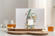 Whimsical Spring Gnome Clipart Bundl, an Illustration by SVGArt (Thumbnail 5 of 9)