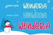 Wonderia | Display Font, a Script Font by Almeera Std (Thumbnail 3 of 7)