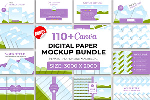 Etsy Digital Listing Mockup Template