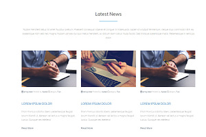 ELFAIN - Corporate HTML Template