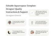 Squarespace Website Theme Template, a Squarespace Template by Peachy Branding (Thumbnail 7 of 9)