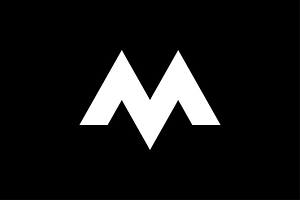 M Logomark Logo Template