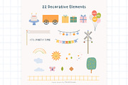 Animals Party Train, an Animal Illustration by Petit Citizen Design (Thumbnail 3 of 8)