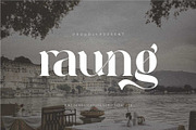 Raung Modern Ligature Serif, a Serif Font by Dylla_studio (Thumbnail 1 of 13)