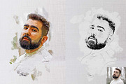 Real Oil Paint Canvas FX Photoshop, an Action Add-On by Studio Retouch (Thumbnail 16 of 17)