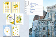 Amalfi Wedding Collection, an Invitation Template by ChristinaDesigns (Thumbnail 4 of 7)