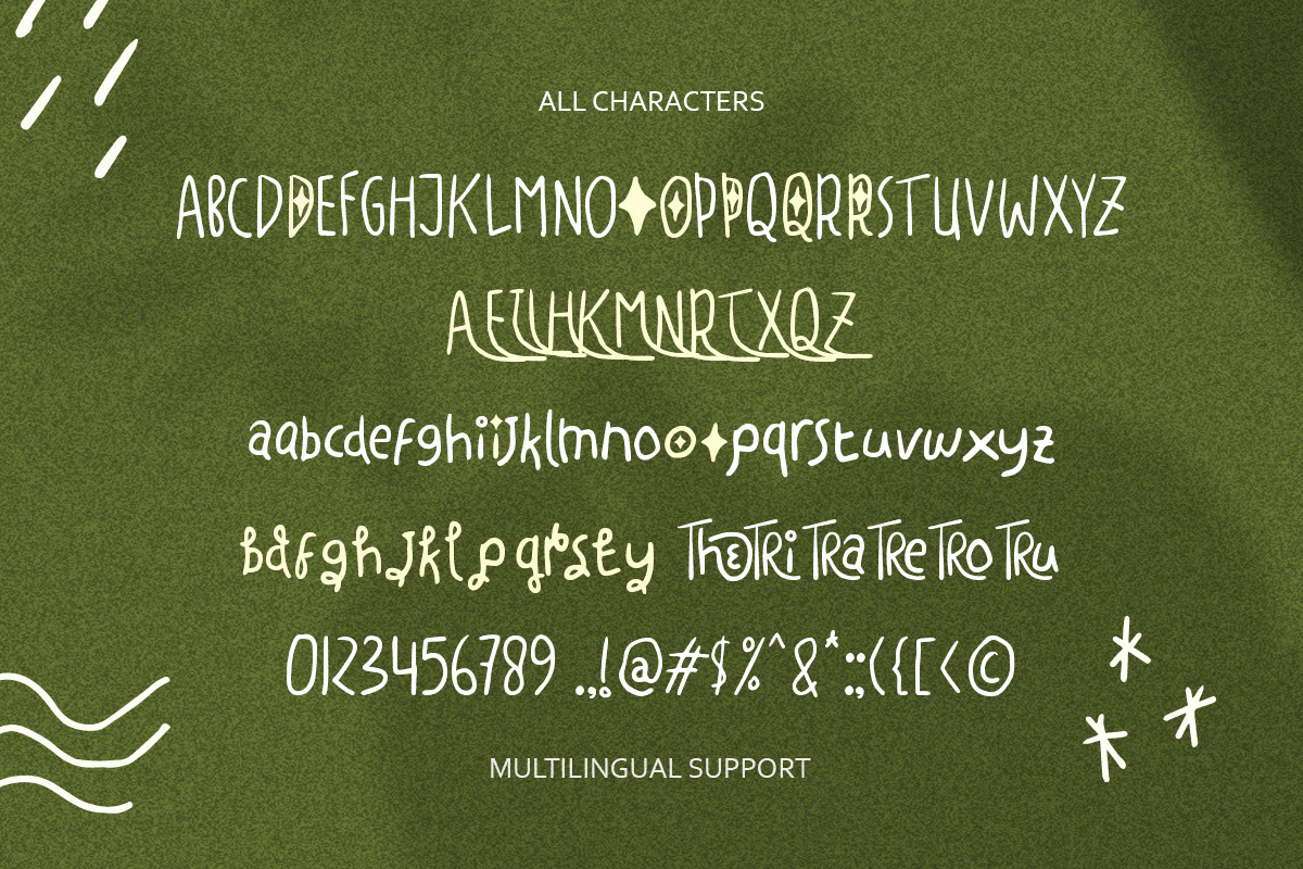 Kilaumata Girly Handwrititen, a Handwritten Font by Sloulyfe (Photo 8 of 10)