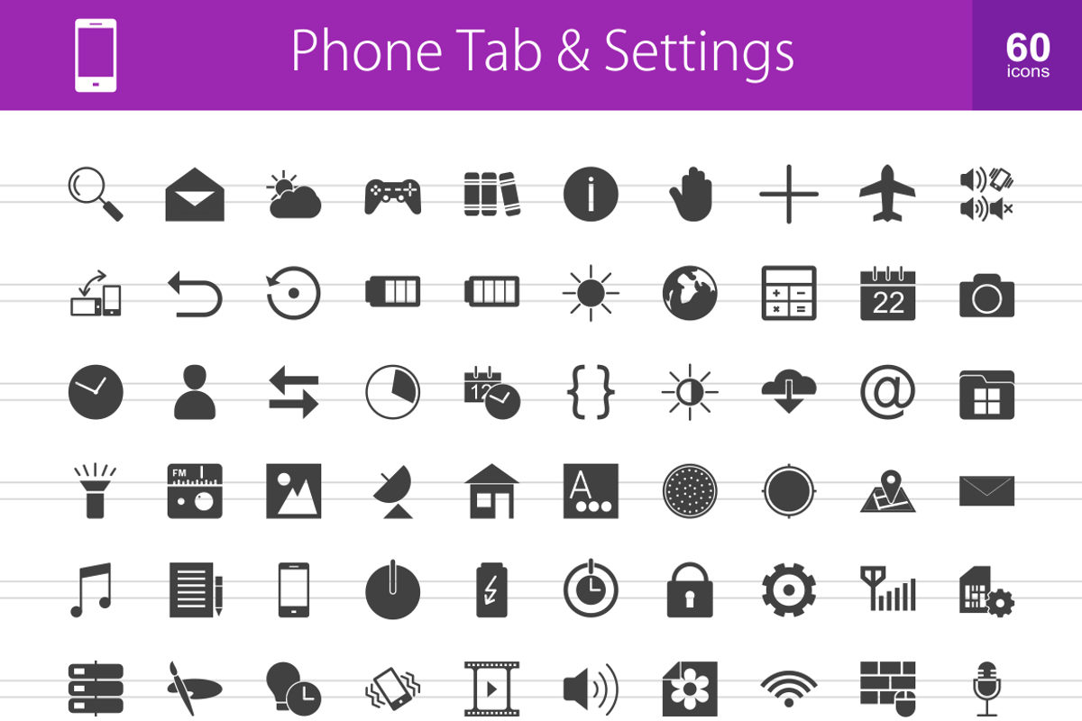 2070 Glyph Icons (V1), an Outline Icon by IconBunny (Photo 2 of 4)