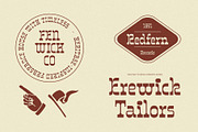 CS Blouse – Reverse Contrast Font, a Serif Font by Craft Supply Co. (Thumbnail 6 of 8)