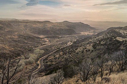Panoramic Shot Of A Road Mountains preview 6