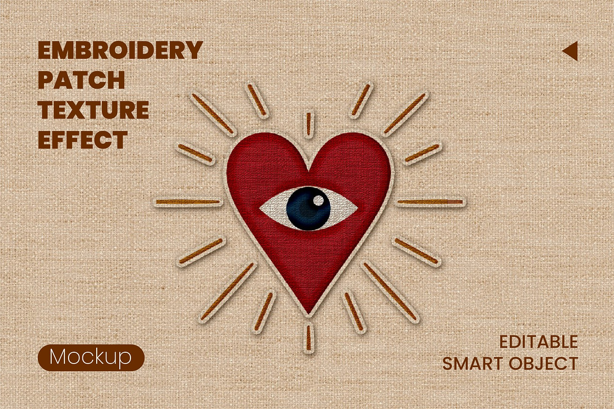 Embroidery Patch Effect Mockup, a Layer Style Add-On by studiogstock (Photo 1 of 2)