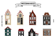 Amsterdam Houses, an Object Graphic by Mii Lab (Thumbnail 2 of 7)