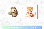 Watercolor Animals Midjourney Prompt, an Animal Illustration by ClipCraft (Thumbnail 7 of 9)