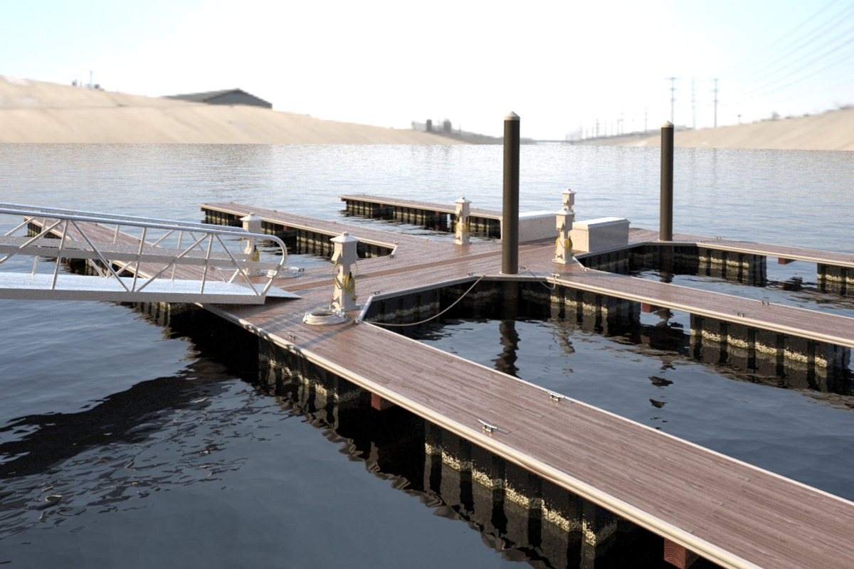Marina - Boat Slips - Floating Dock, an Object 3D Model by RoHo Productions (Photo 4 of 39)
