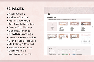 Notion Life And Business Planner