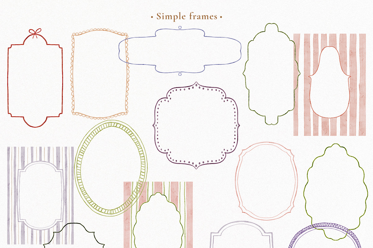 Watercolor Spring Gentle Flowers, a Decorative Illustration by Pamyatka Shop (Photo 10 of 12)
